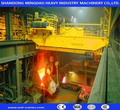 Qdy Metallurgical Bridge Overhead Crane for Metallurgic Plants Metallurgy Crane