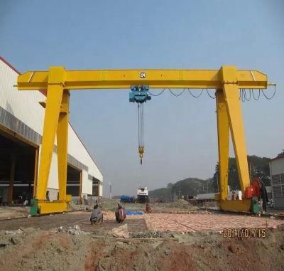 Outdoor Ground Travelling 45 Ton Yards Trolley Lifting Crane Single Double Beam Gantry Crane