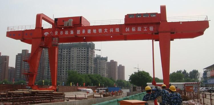 100t Double Girder Electric Gantry Crane, Portal Crane, Rail Crane