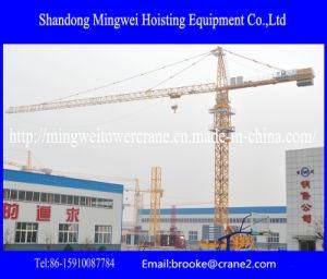 Construction Machine Tower Crane Qtz63 (5610) with Max Load: 6t Jib 56m