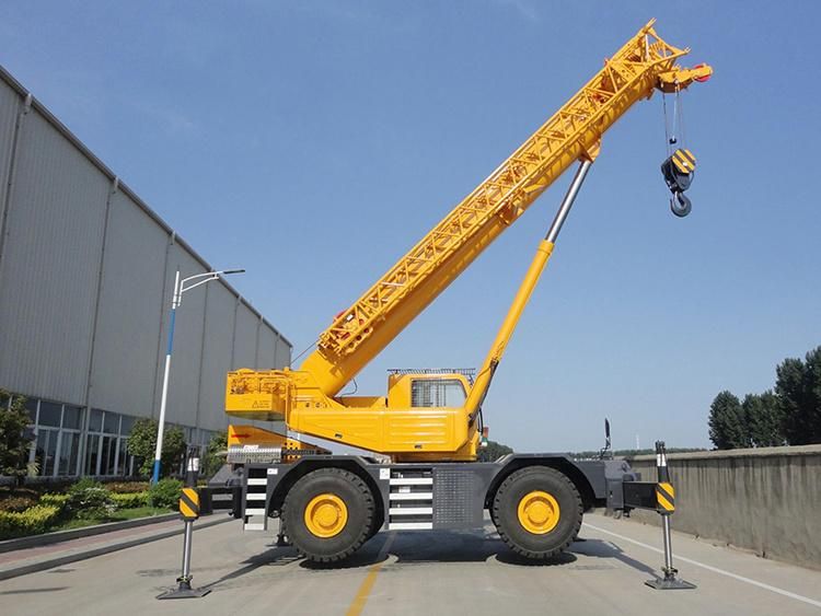 Famous Brand 50ton Rough Terrain Crane Rt50