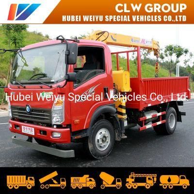 China Zz Truck Crane 3-4tons Construction Machine Boom Crane Truck on Hot Sale