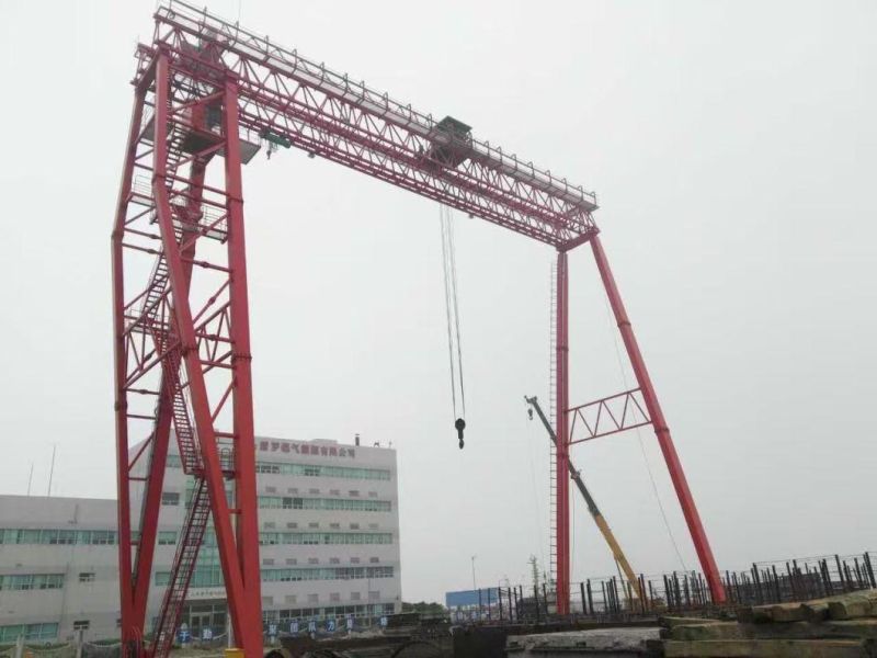 25t Double Girder Rubber Tired Gantry Crane