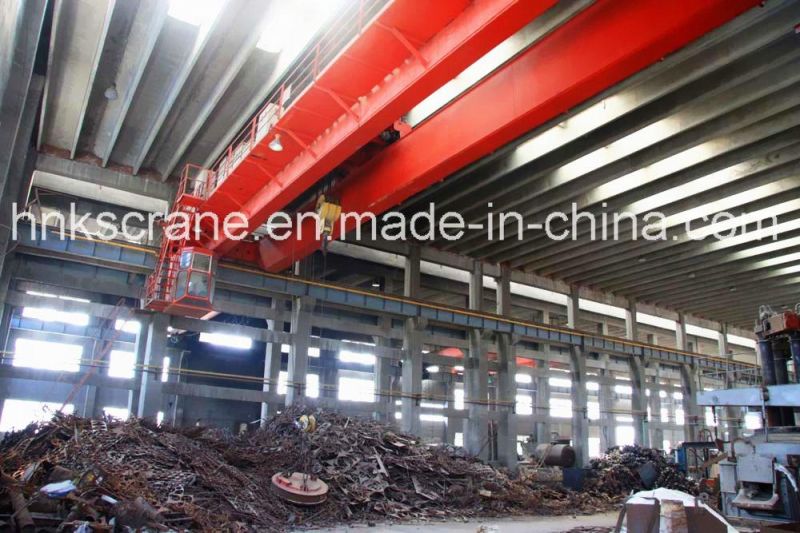 16t Double Girder Electric Overhead Magnet Crane