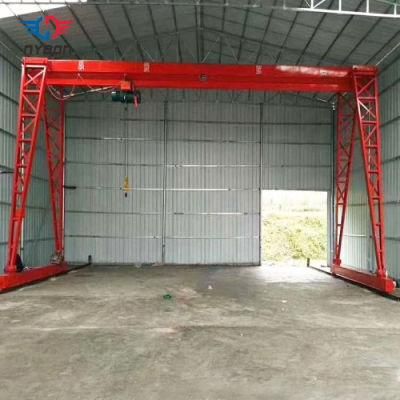 Indoor Single Girder Ganrry Crane with Remote Control