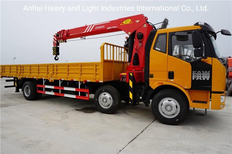 Stiff Boom Crane Sps30000 Model 12ton Hydraulic Telescopic Mobile Truck Mounted Truck Crane Jib Crane From Palfinger Crane Factory Exported to Overseas