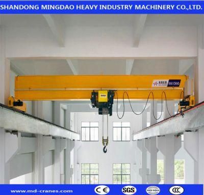 China Crane Manufacturer European Type 1t, 5t, 10t, 30t, 30t Single Girder Bridge Overhead Crane Price