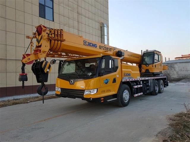 25ton Telescopic Boom Truck Crane Mobile Cranes with Cheap Price Qy25K5d