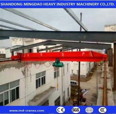 China Made Industrial Wireless Remote Control Single Beam Overhead Crane