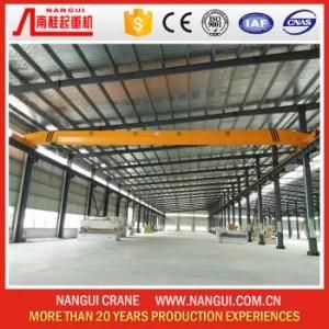 10 Ton Monorail Workshop Electric Hoist Single Girder Overhead Crane