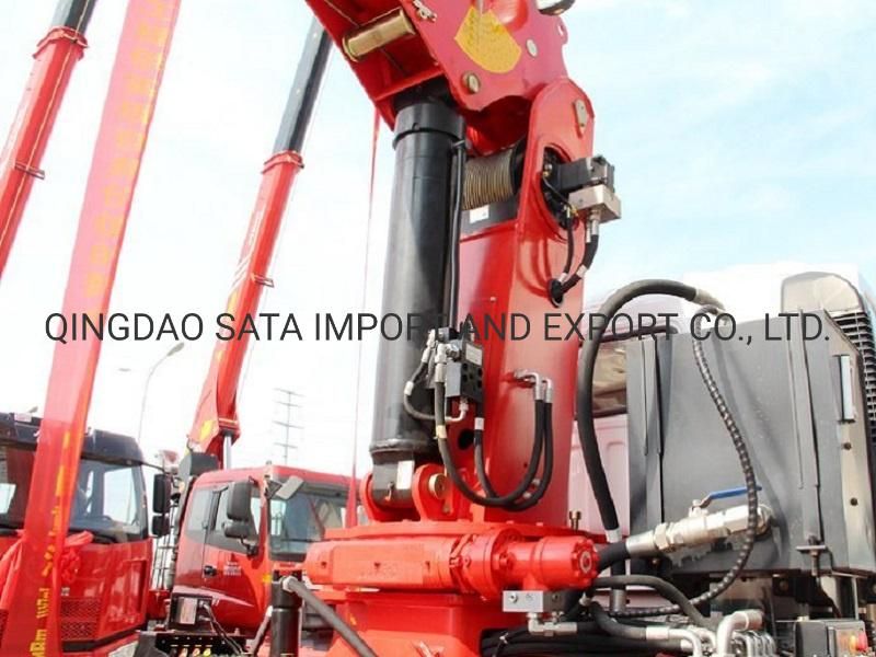 China 2-4ton Hydraulic Truck Mounted Telescopic Crane