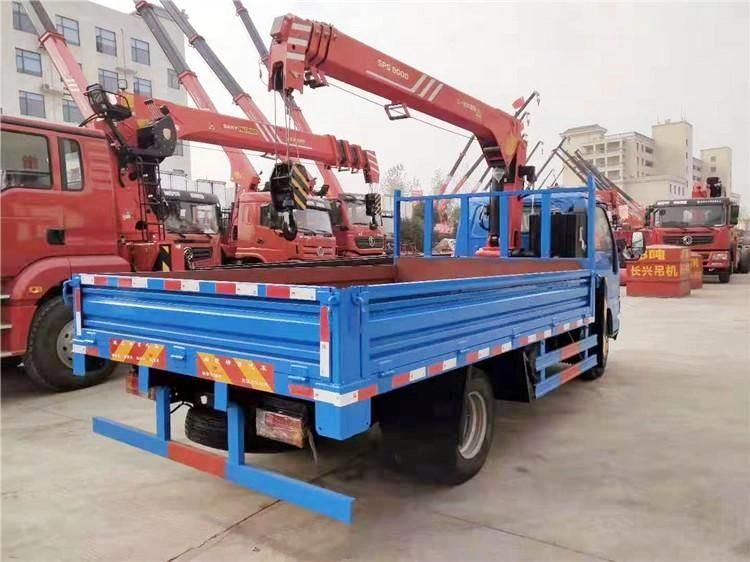 Isuzu 4tons 4X2 Lifting Machinery Truck with Articulated Crane Cheap Price with Drill Drill Pipe Strength Factory