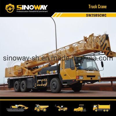 25 Ton Autocrane, Mobile Crane with Cummins Engine