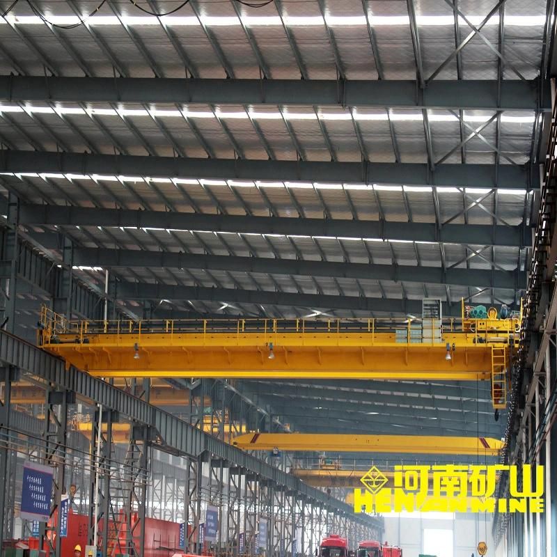Electrical Industrial Overhead Double Beam Overhead Crane for Warehouse
