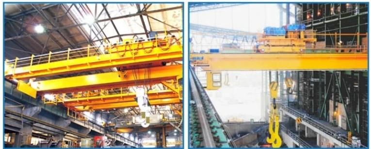 75t New Designed Double Girder Overhead Casting Crane