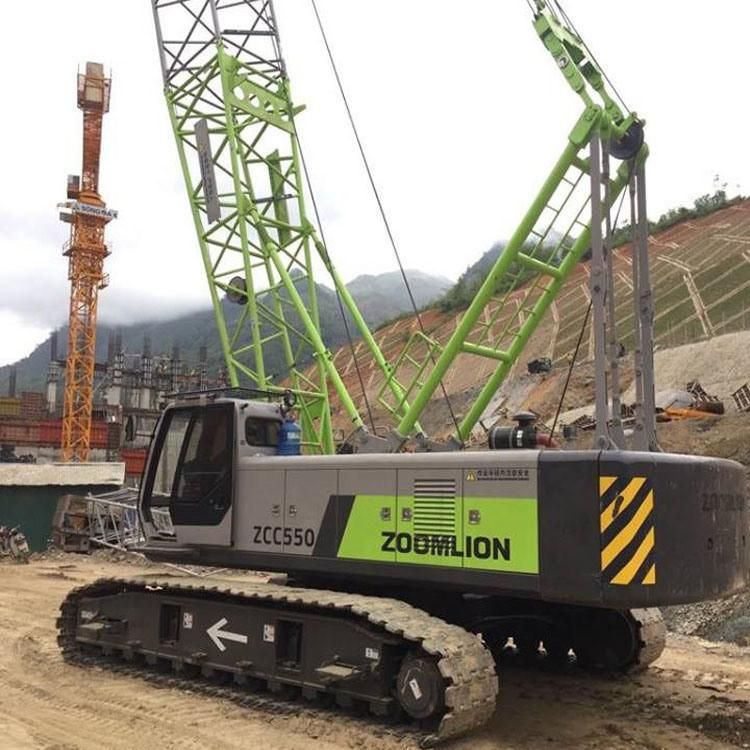 Zoomlion Zcc100h Crawler Crane 100 Ton Mobile Cranes