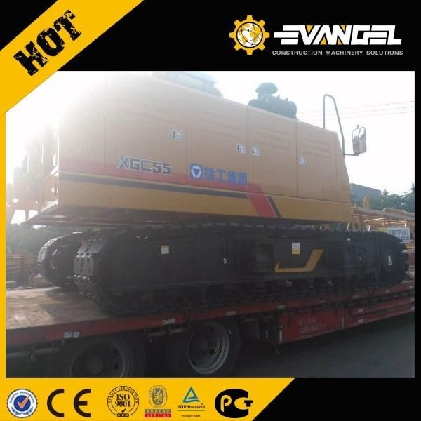 New High Quality 50 Ton Crawler Crane Xgc55 for Sale