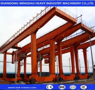 Type U a Mg Subway Construction Use Double-Beam Gantry Crane with Trolley