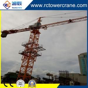 6t Max Load Flat Top Tower Crane Without Tower Head for Building Construction Site
