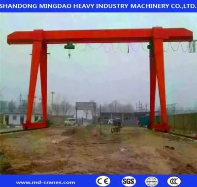 Workshop Workshop Traveling Electric Hoist Single Box Girder Gantry Crane 5, 10, 16, 20t, up to 50t