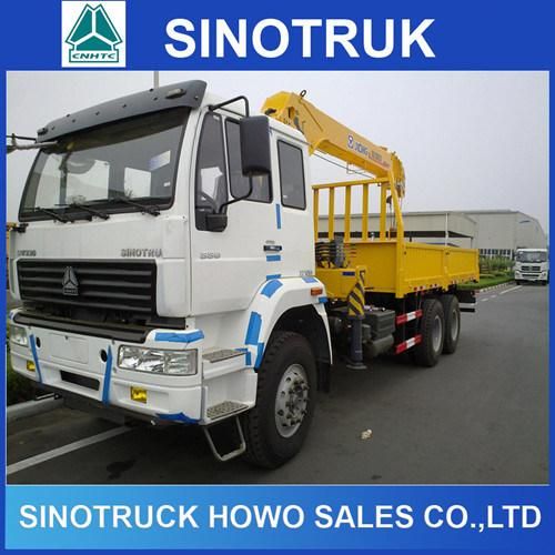 Truck Mounted Crane 25ton Loading Weight Sinotruck HOWO 6*4