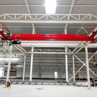 High Frequency Ld5ton- 13.5m Single Girder Overhead Crane for Sale
