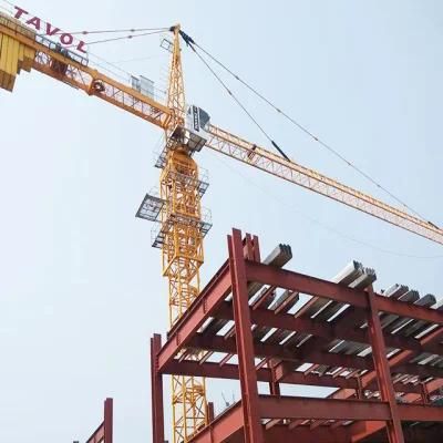 Factory Supply Top Slewing Tower Crane Qtz40 with 4ton Load