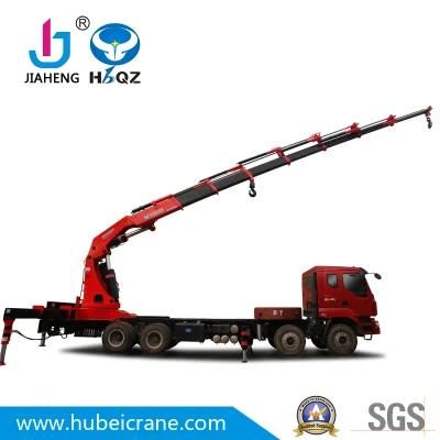 Factory Sale 60 Ton Telescopic Boom Truck Mounted Crane