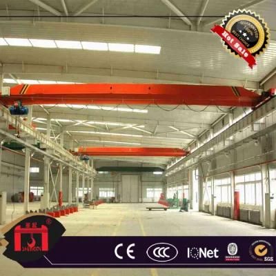 Single Girder Wire Rope Hoist Overhead Crane 22ton