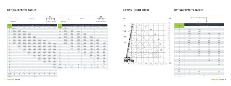 Zoomlion Zrt1100d533 110 Ton Rough Terrain Crane