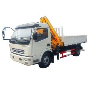 China Factory Sale 3.2 Tons Folding Arm Crane Truck