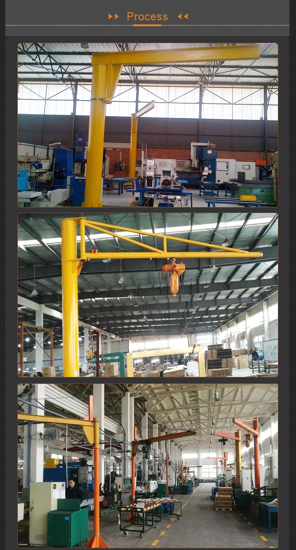 Rotating 360 Degree Jib Crane for Workshop