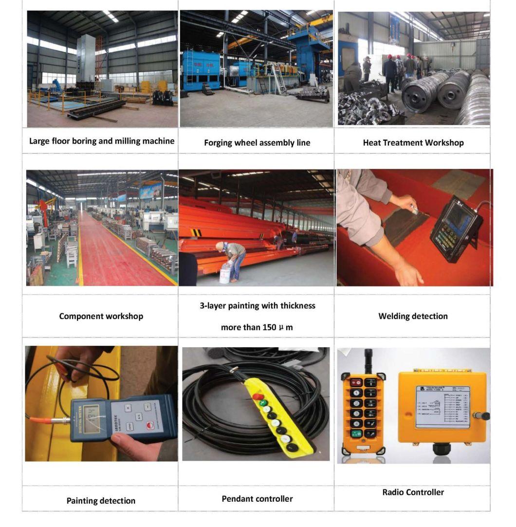 Magnetic Foundry 20t Overhead Crane for Concentrated Lifting