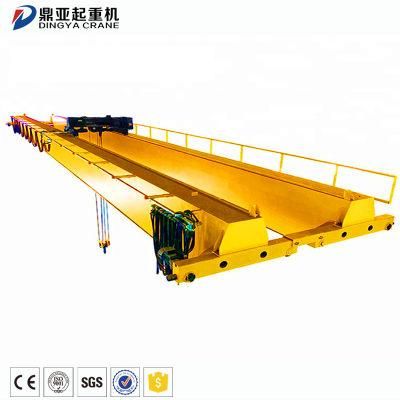 Dy Workshop Hoist Double Beam 12 Ton Overhead Bridge Crane