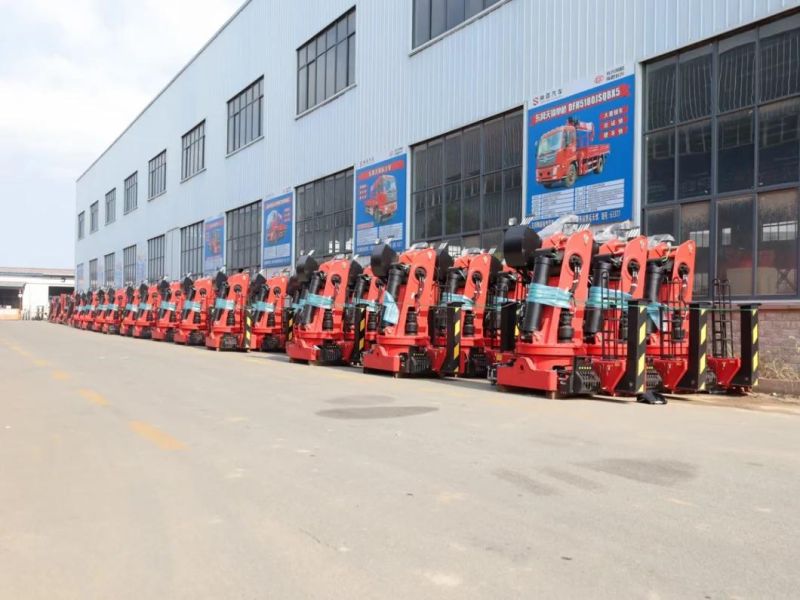 Mounted Crane 25tons 16tons 12tons 8tons 5tons Crane Folding Boom Truck Mounted Crane Truck with Crane HOWO