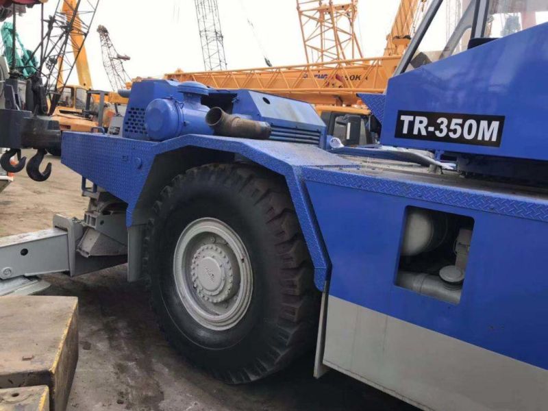 Used Tadano Tr350m 35ton Rough Terrain Crane Kato Kr-45h