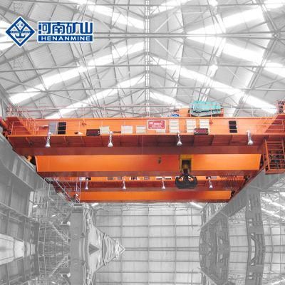 25t Steel Coil Use Double Girder Roof Bridge Overhead Crane