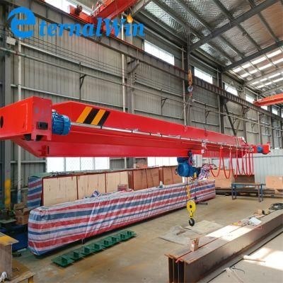 10ton Warehouse Specialized Single Girder Overhead Crane with Electric Chain Hoist