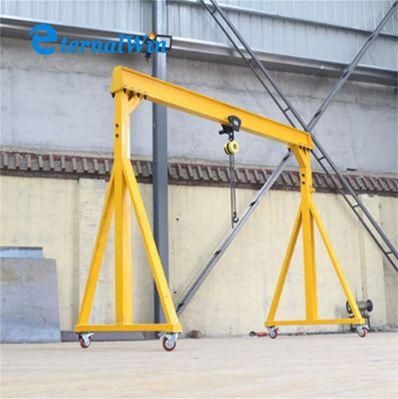 Dmh Model Portable Gantry Crane with Electric Chain Hoist