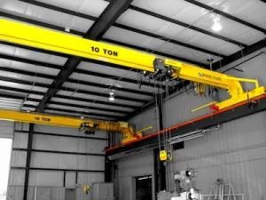 LD Factory Single Girder Bridge Crane for Sale