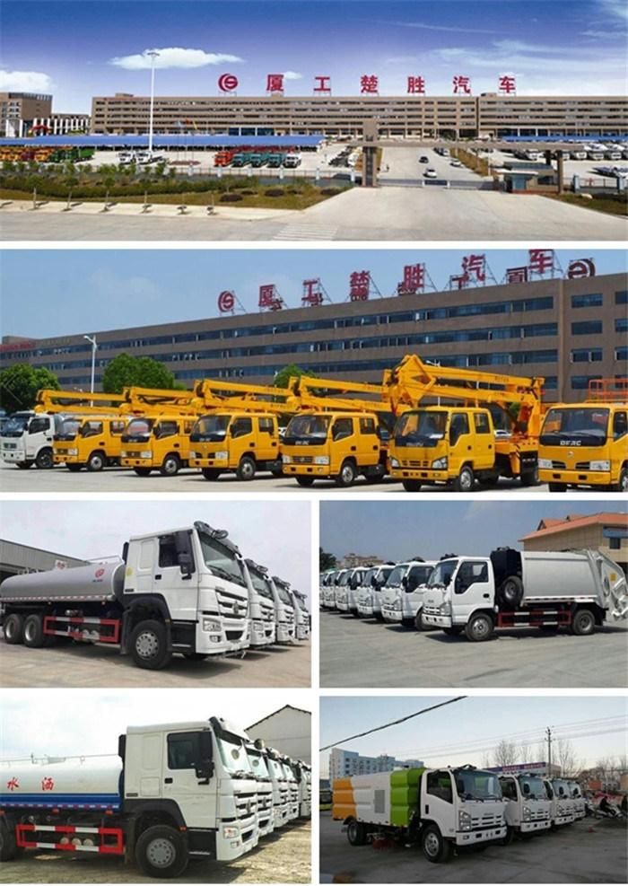 LHD/Rhd HOWO Truck Mounted Mobile Crane 10t Folding Crane