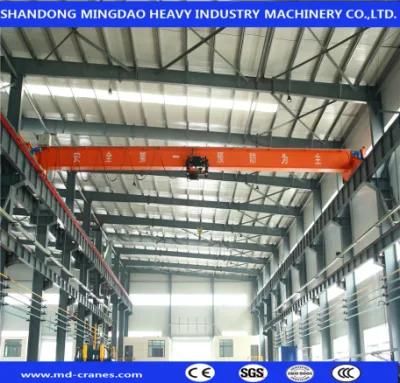 1 Ton 3 Tons 5t 20 T European Electric Single Beam Overhead Bridge Cranes for Sale