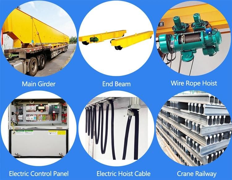 Dy Best Price 5 Ton 10 Ton 15 Ton Double Beam Portable Mobile Gantry Crane Price