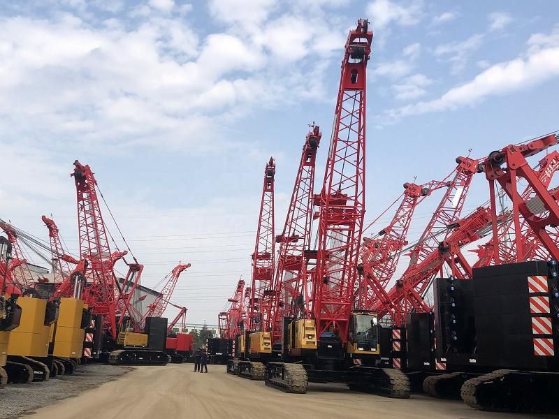 China New Hydraulic Crawler Crane Sca1350A for Construction Works Crawler Crane