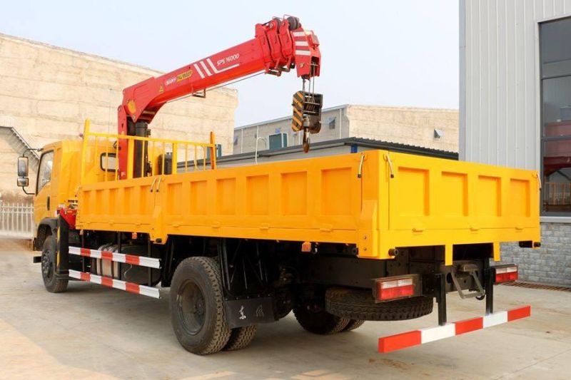 Light Duty Tow 8t Truck with Rotating Arm Crane