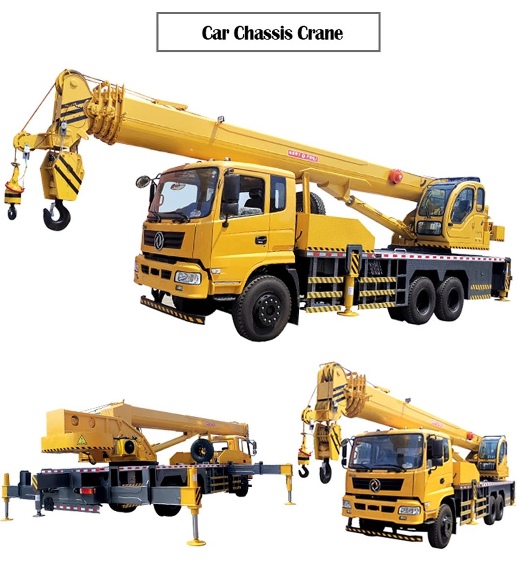 Strong Power Hydraulic Truck Mounted Crane Machine Small Construction Mobile Cranes Price for Sale