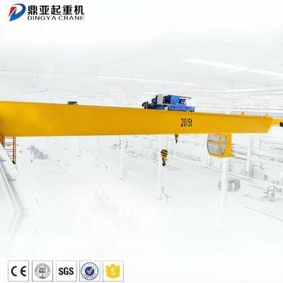 Dy Frequency Conversion Euro Single Girder Overhead Crane 16 Ton