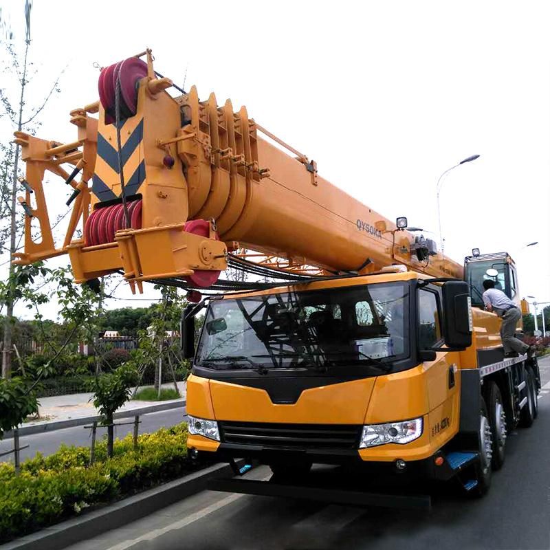 Hot Sale 50ton Truck Crane Telescopic Boom Crane Truck Price Qy50ka