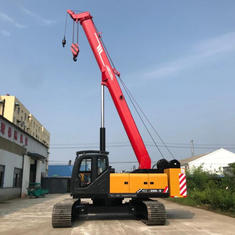 Truck Mounted Hydraulic Light Overhead Construction Small Hydraulic Portable Crane 25ton 30ton 50ton Crawler Crane