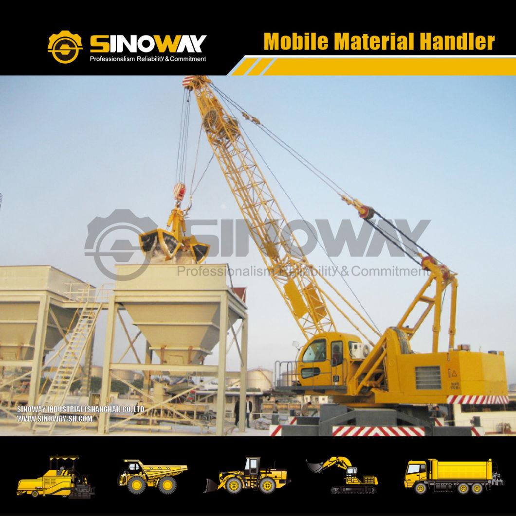 Material Grabbing Crane 35ton Mobile Port Crane for Bulk Handling